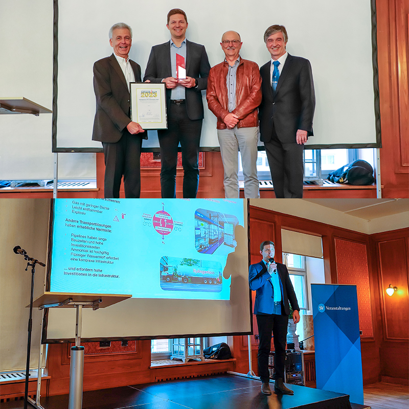 Gefahrgut Innovation Award 2023 Hydrogenious
