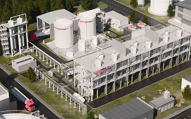 Green Hydrogen at Blue Danube Release Plant